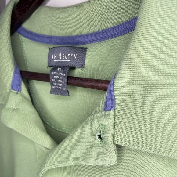Van Heusen Men’s Green Polo Shirt – Size XL - Picture 6 of 7